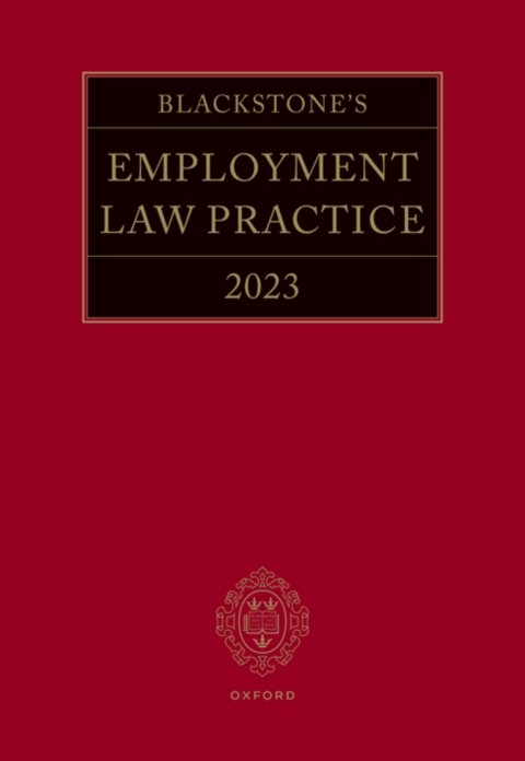 Cover image for book Blackstone's Employment Practice 2023