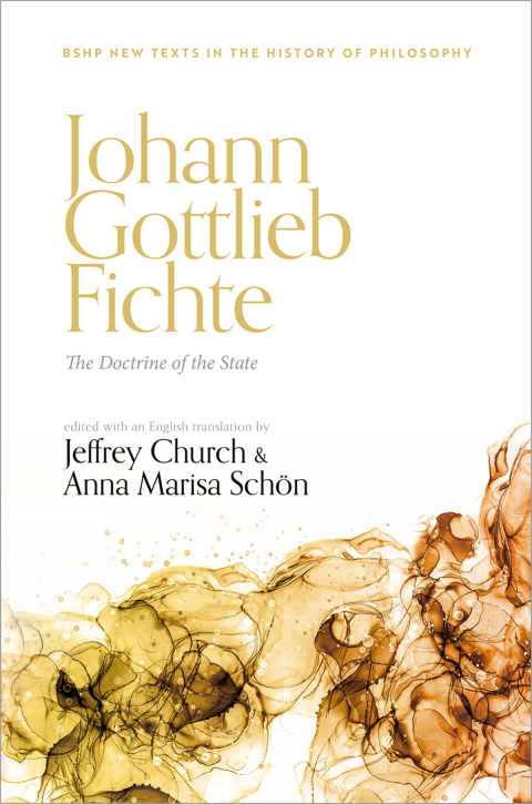 Cover image for book Johann Gottlieb Fichte: The Doctrine of the State
