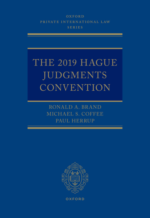 Cover image for book The 2019 Hague Judgments Convention