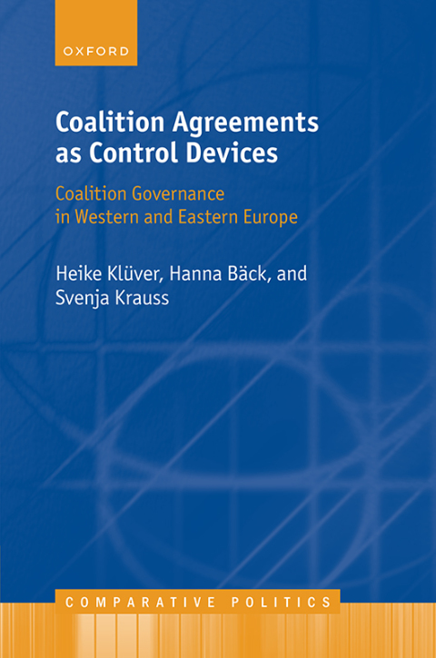 Cover image for book Coalition Agreements as Control Devices