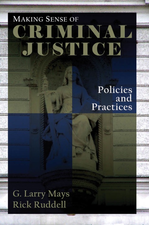 Cover image for book Making Sense of Criminal Justice: Policies and Practices
