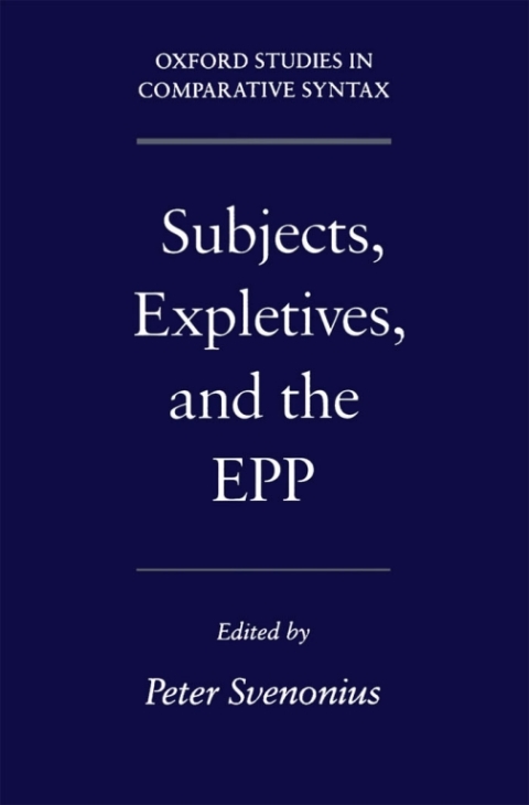 Cover image for book Subjects, Expletives, and the EPP