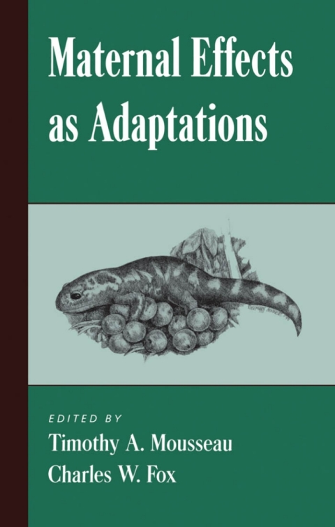Cover image for book Maternal Effects As Adaptations
