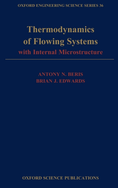 Cover image for book Thermodynamics of Flowing Systems