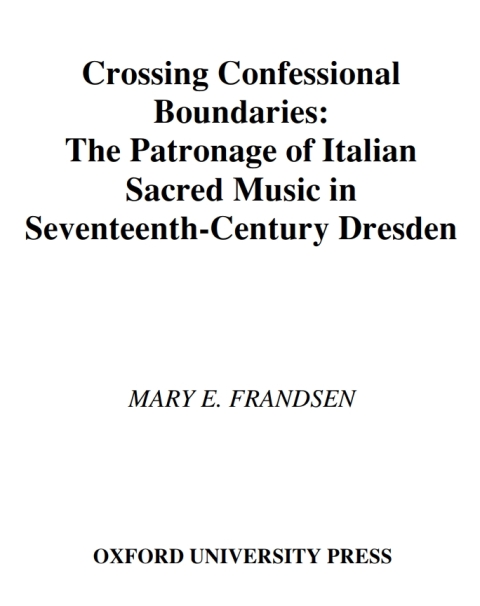Cover image for book Crossing Confessional Boundaries