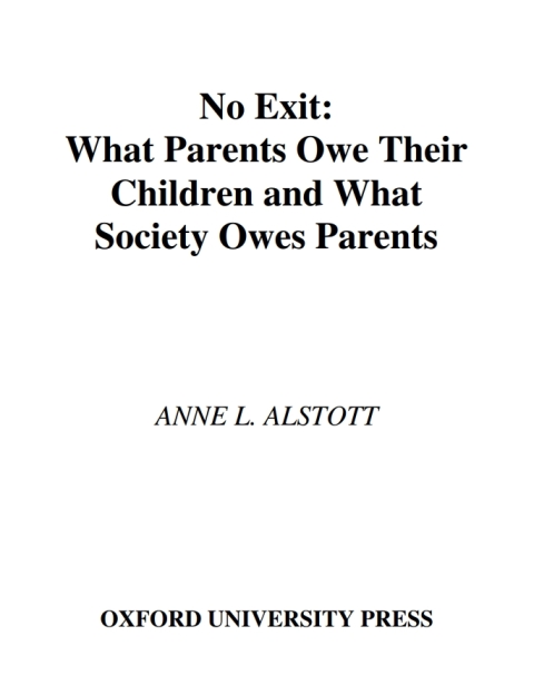 Cover image for book No Exit