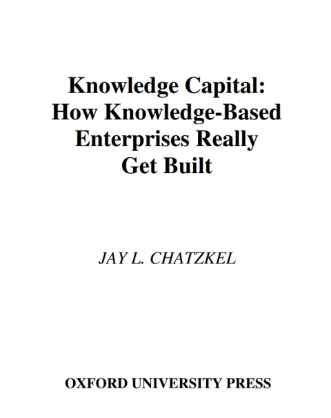 Cover image for book Knowledge Capital