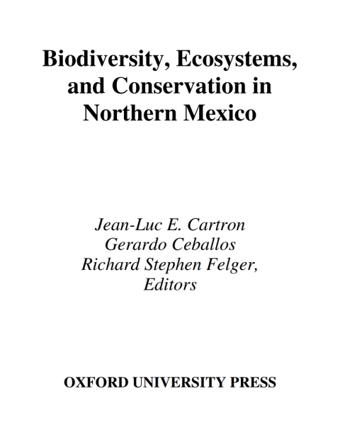 Cover image for book Biodiversity, Ecosystems, and Conservation in Northern Mexico