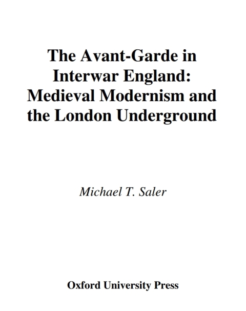 Cover image for book The Avant-Garde in Interwar England