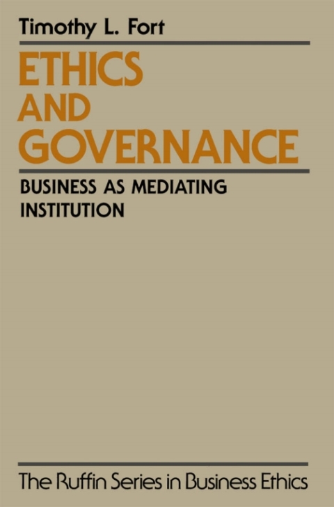 Cover image for book Ethics and Governance