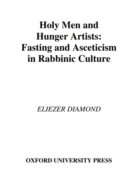 Cover image for book Holy Men and Hunger Artists