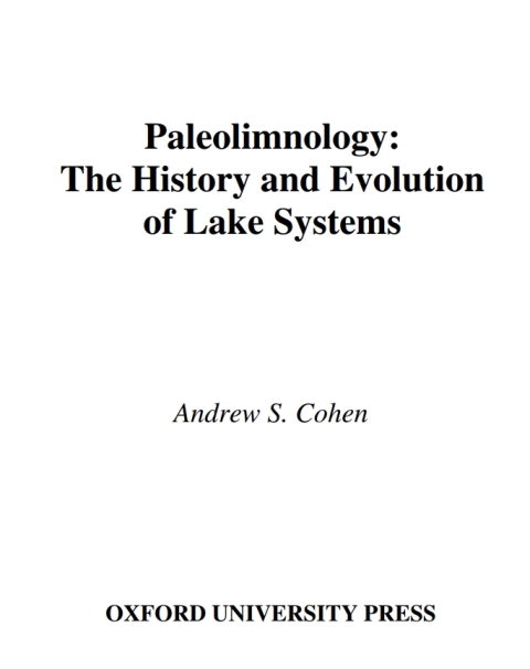 Cover image for book Paleolimnology