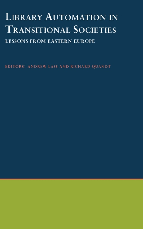 Cover image for book Library Automation in Transitional Societies