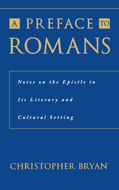 Cover image for book A Preface to Romans