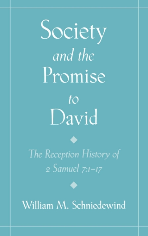 Cover image for book Society and the Promise to David