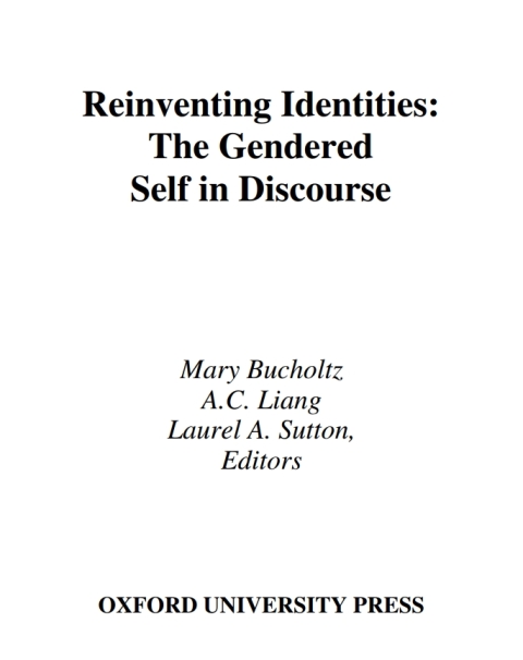 Cover image for book Reinventing Identities
