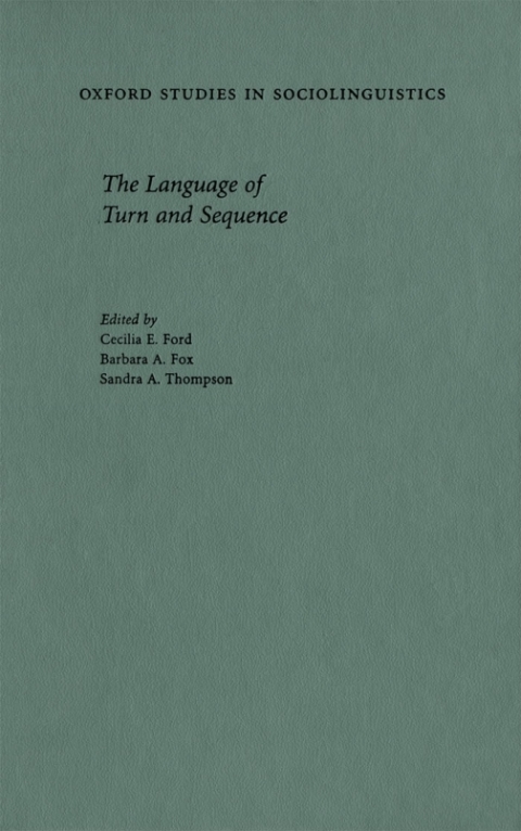 Cover image for book The Language of Turn and Sequence