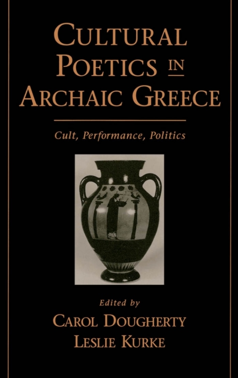 Cover image for book Cultural Poetics in Archaic Greece