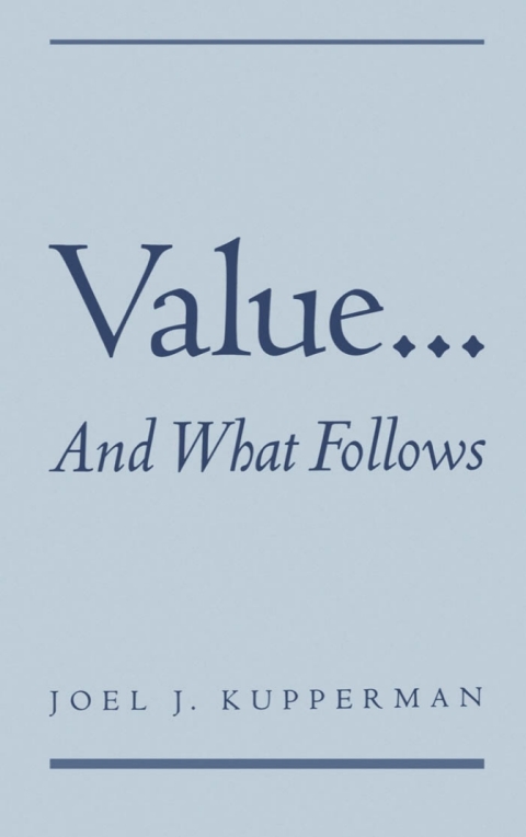Cover image for book Value... and What Follows