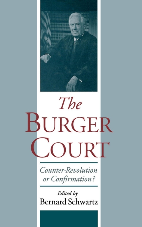 Cover image for book The Burger Court