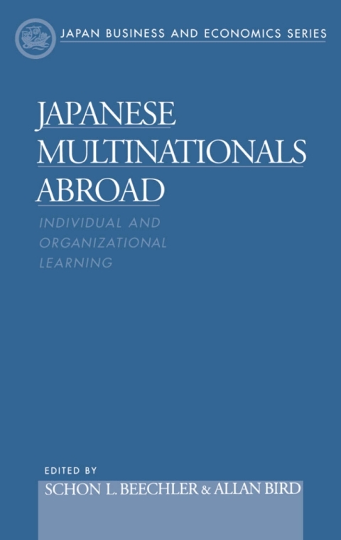 Cover image for book Japanese Multinationals Abroad