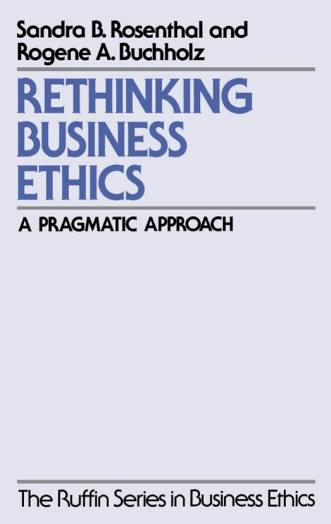 Cover image for book Rethinking Business Ethics