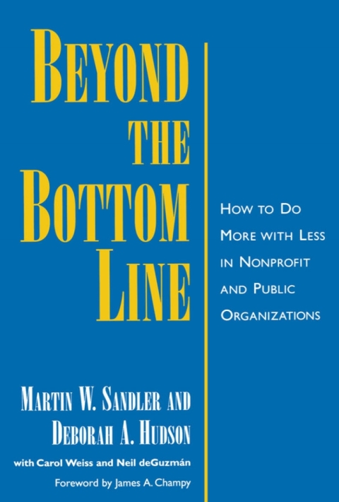 Cover image for book Beyond the Bottom Line