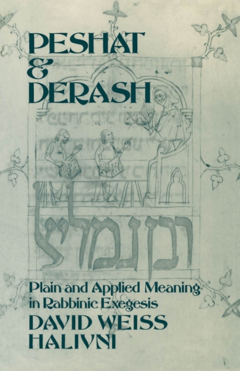 Cover image for book Peshat and Derash