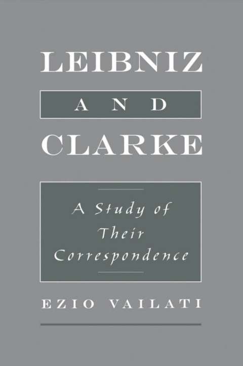 Cover image for book Leibniz and Clarke