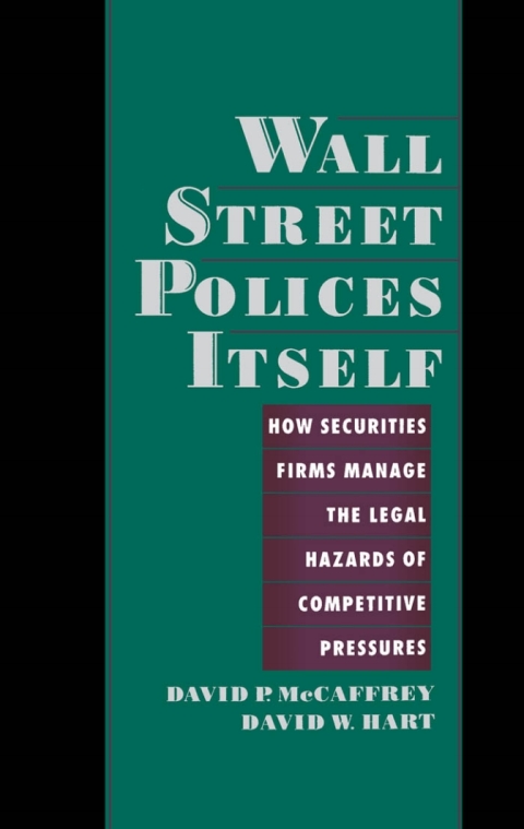 Cover image for book Wall Street Polices Itself
