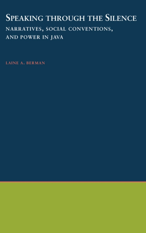 Cover image for book Speaking through the Silence