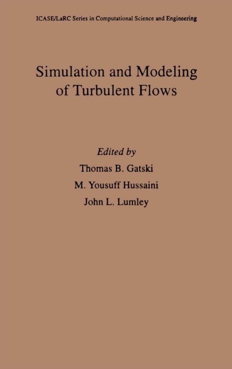 Cover image for book Simulation and Modeling of Turbulent Flows