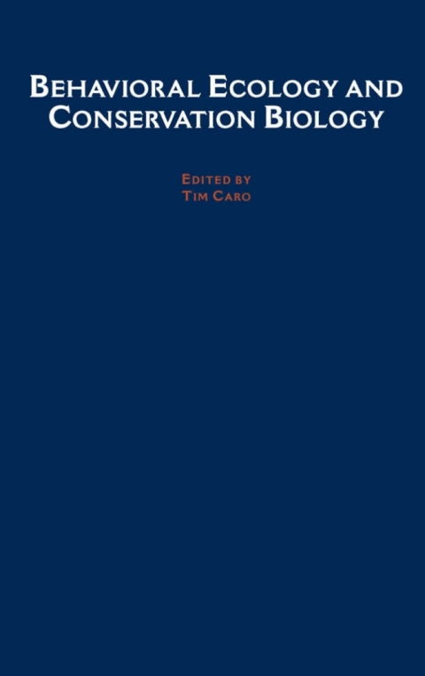 Cover image for book Behavioral Ecology and Conservation Biology