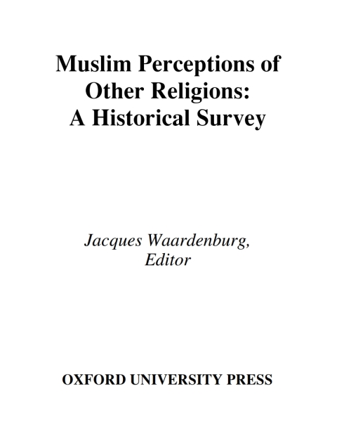 Cover image for book Muslim Perceptions of Other Religions