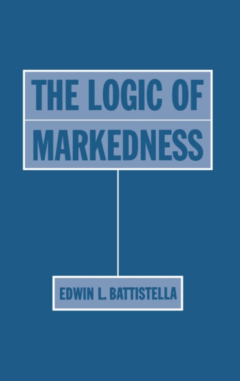 Cover image for book The Logic of Markedness