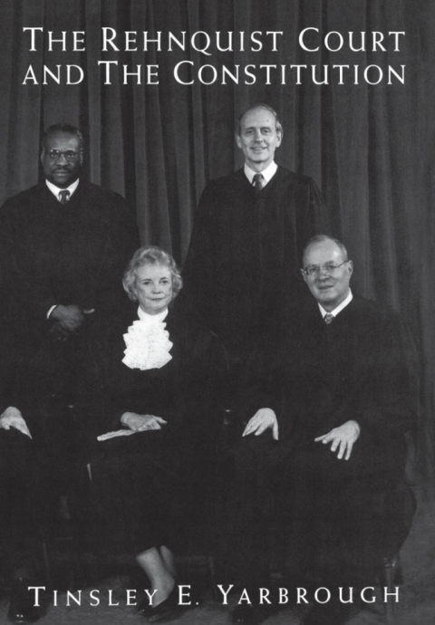 Cover image for book The Rehnquist Court and the Constitution