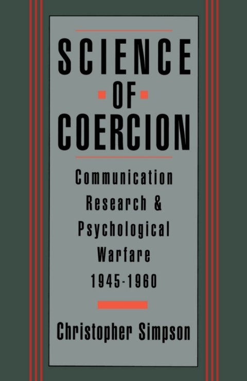 Cover image for book Science of Coercion