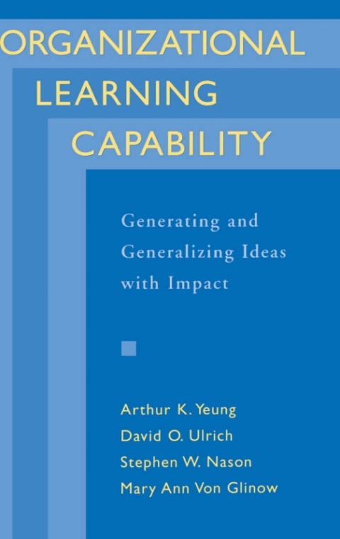Cover image for book Organizational Learning Capability