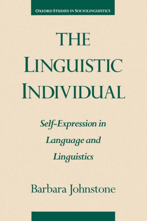 Cover image for book The Linguistic Individual
