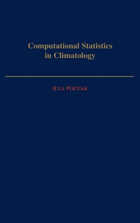 Cover image for book Computational Statistics in Climatology