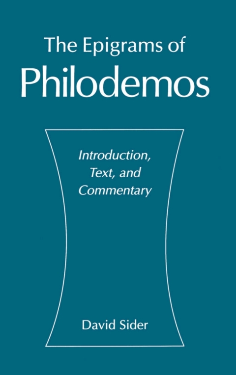 Cover image for book The Epigrams of Philodemos