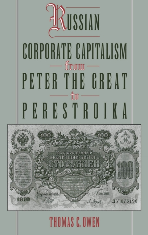 Cover image for book Russian Corporate Capitalism From Peter the Great to Perestroika