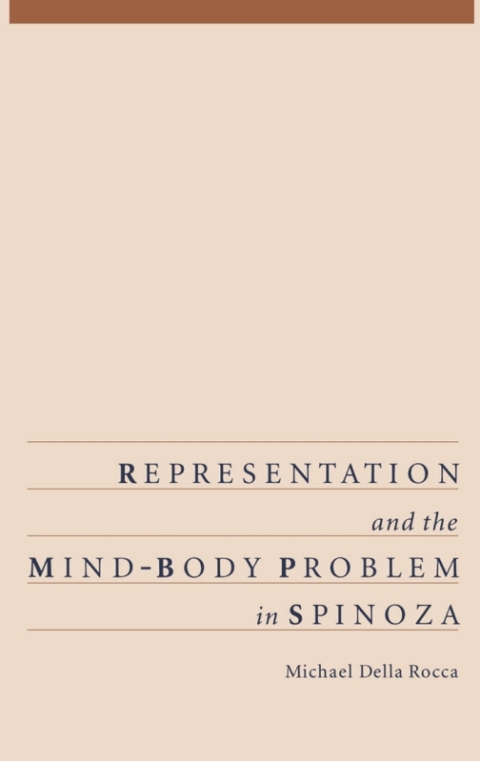 Cover image for book Representation and the Mind-Body Problem in Spinoza