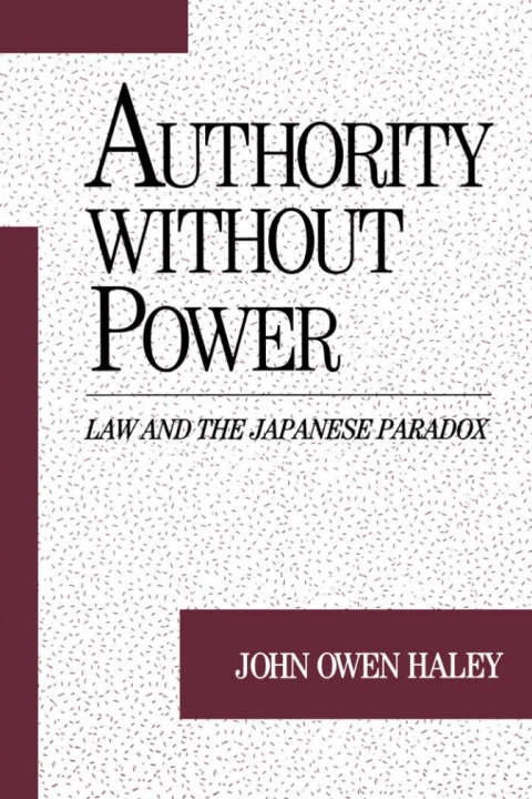 Cover image for book Authority without Power