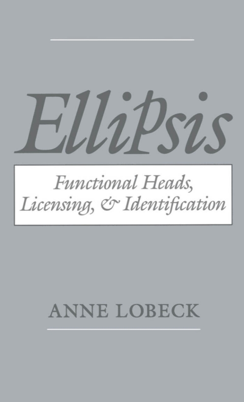 Cover image for book Ellipsis
