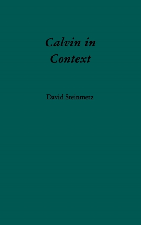 Cover image for book Calvin in Context