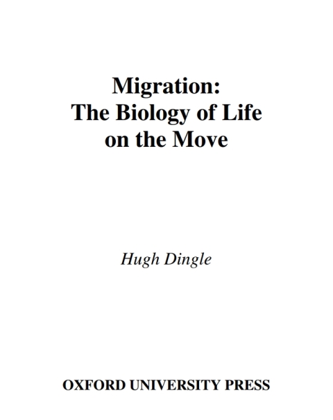 Cover image for book Migration