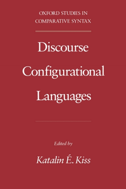 Cover image for book Discourse Configurational Languages