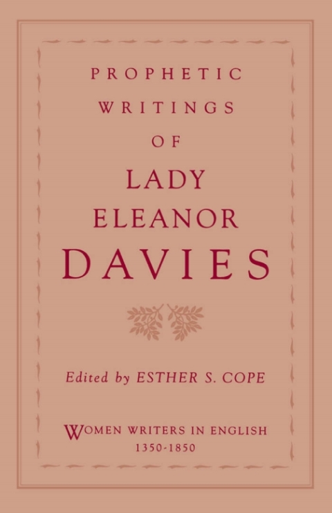 Cover image for book Prophetic Writings of Lady Eleanor Davies