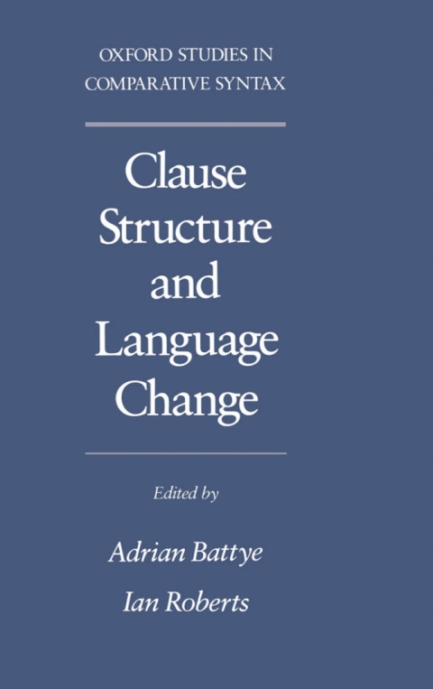 Cover image for book Clause Structure and Language Change
